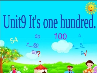 四年级上Unit9It‘sonehundred (2)