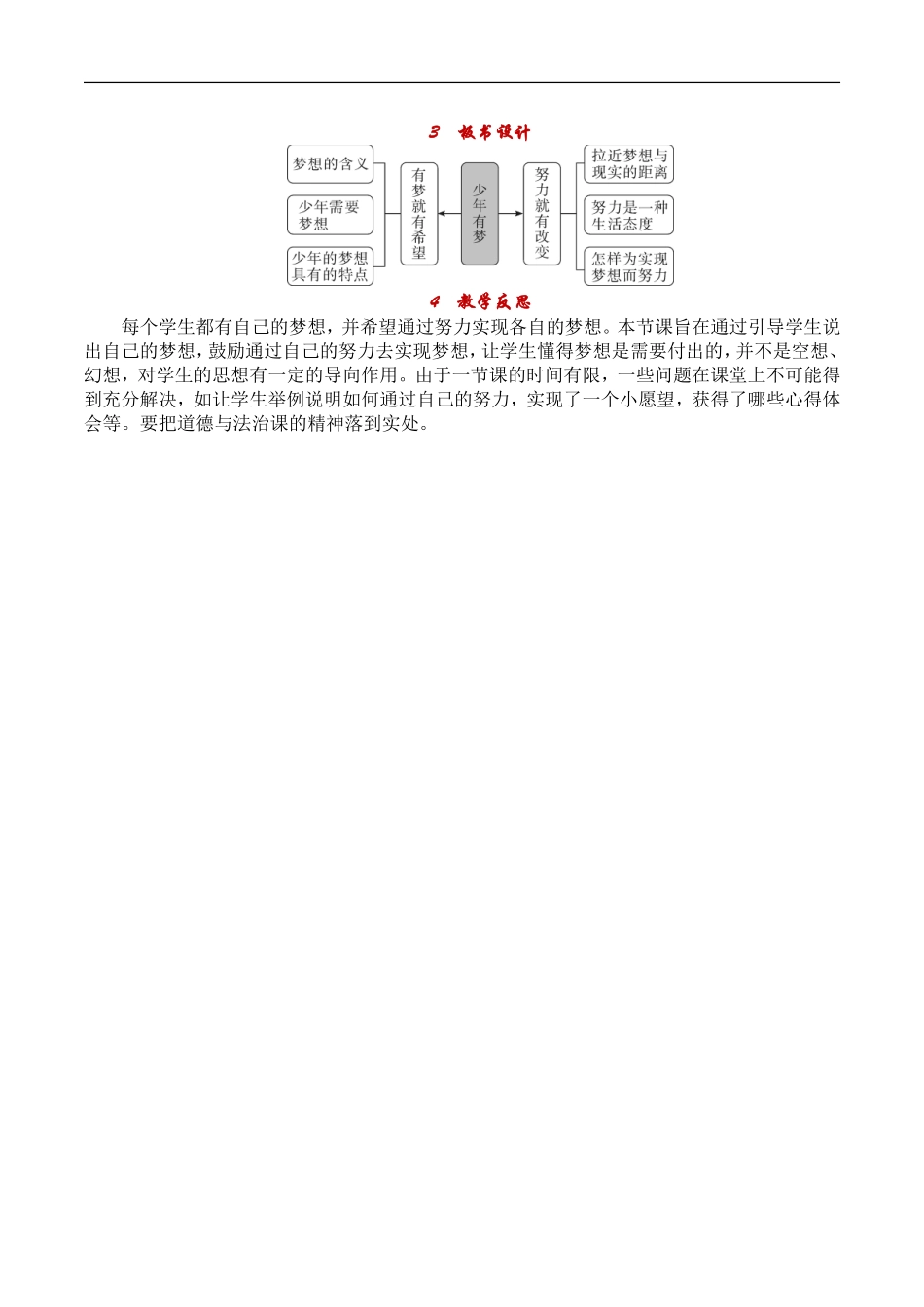 道德与法治七上12少年有梦教案_第3页