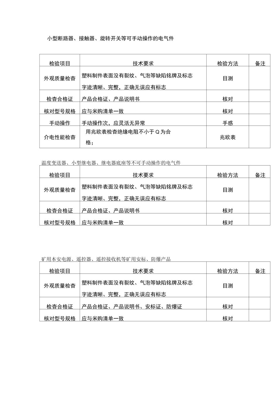 电气件入厂检验_第3页