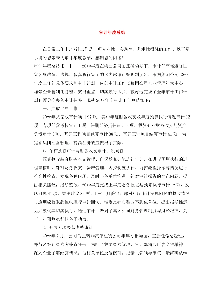 审计年度总结_第1页