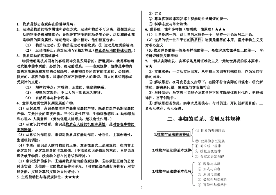 马克思主义哲学原理精华版_第2页