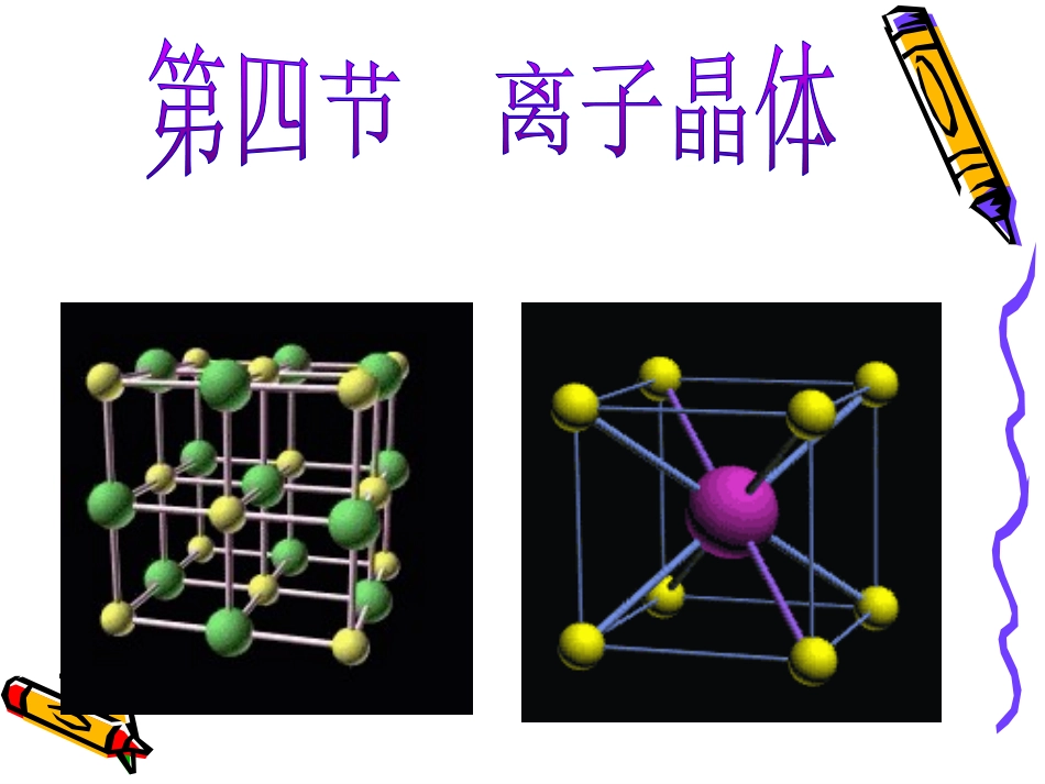 第三章第四节离子晶体_第1页