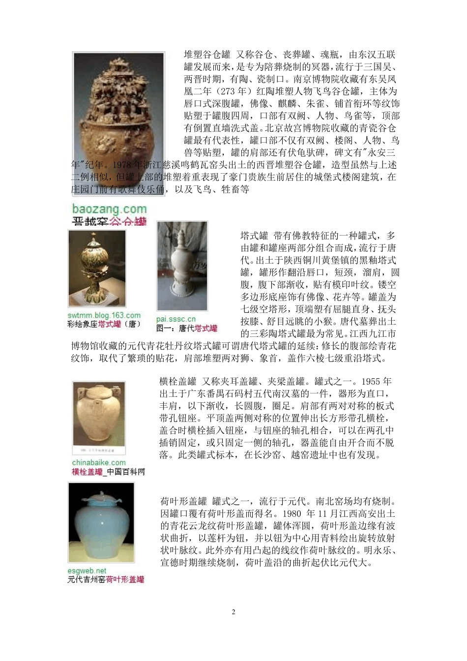 陶瓷器型大全_第2页