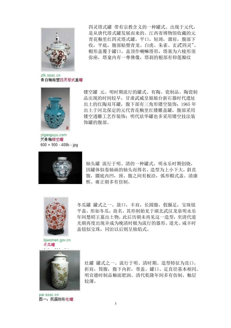 陶瓷器型大全_第3页