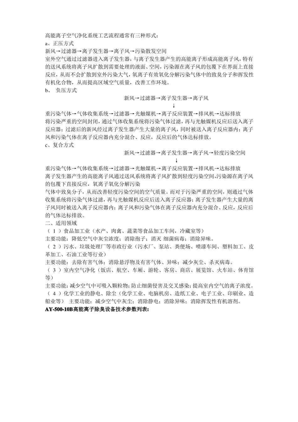 高能离子除臭杀菌设备简介_第3页