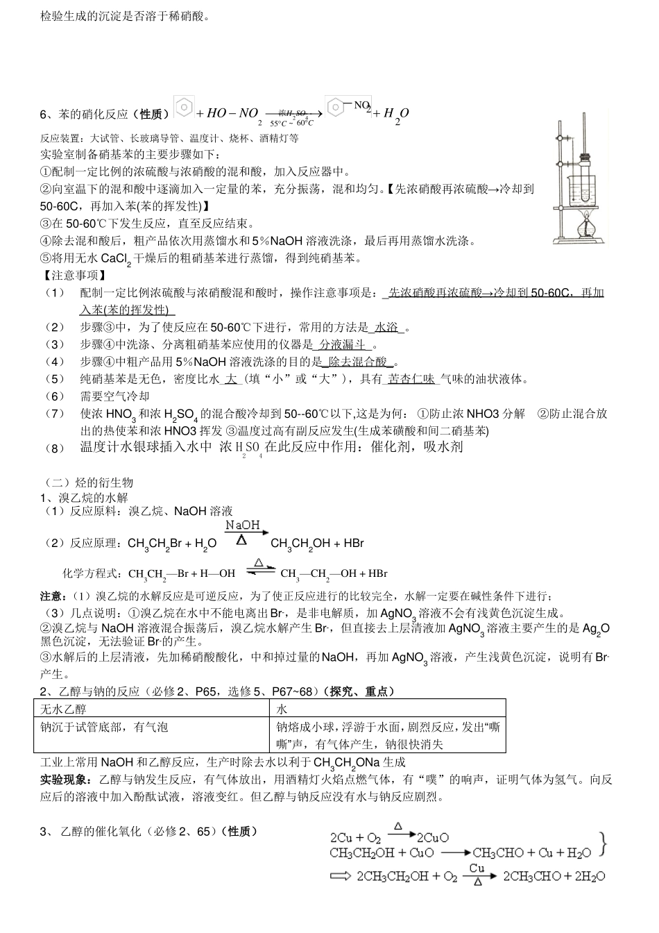 高中无机化学试验总结最全_第3页