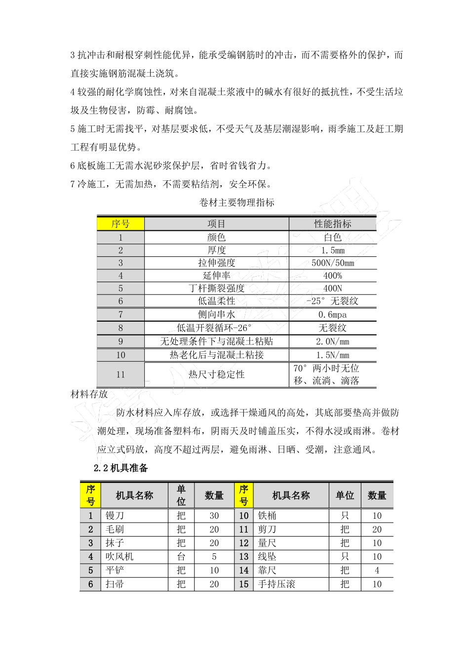 高分子自粘胶膜防水卷材现场施工方法_第3页