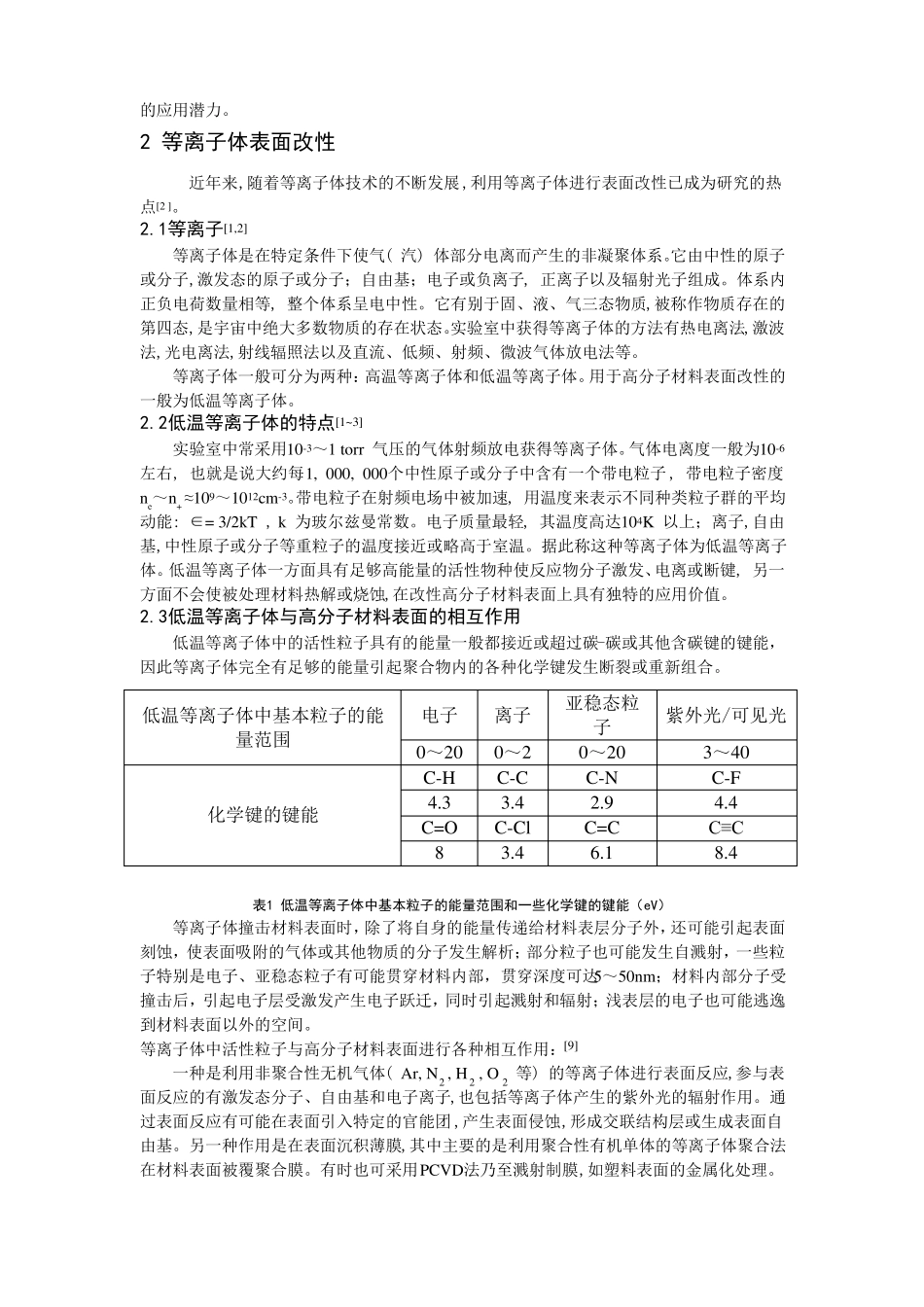 高分子材料的等离子体表面处理_第2页