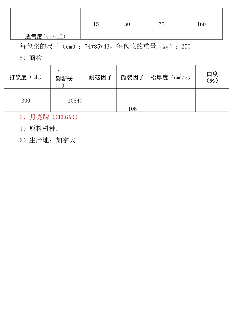 主要木浆技术指标及废纸标准_第2页