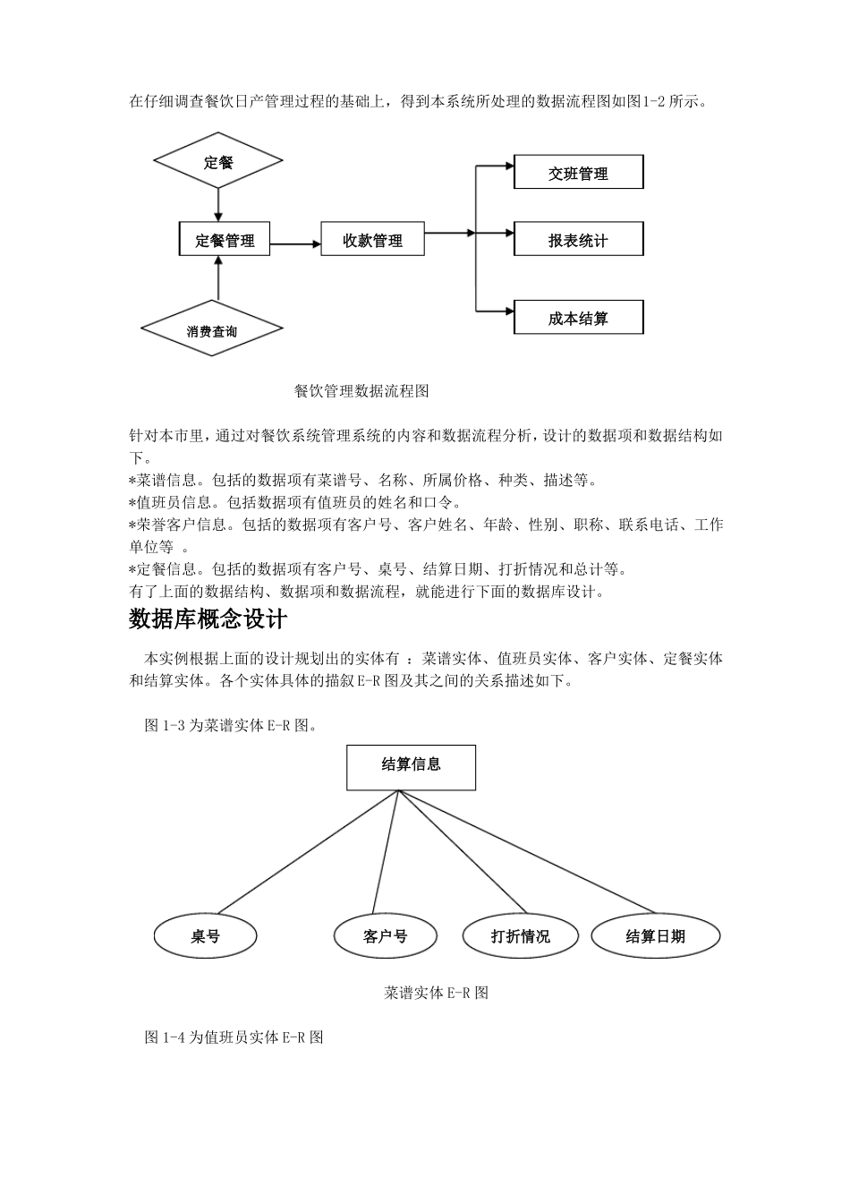 餐饮管理系统界面图+源代码_第3页