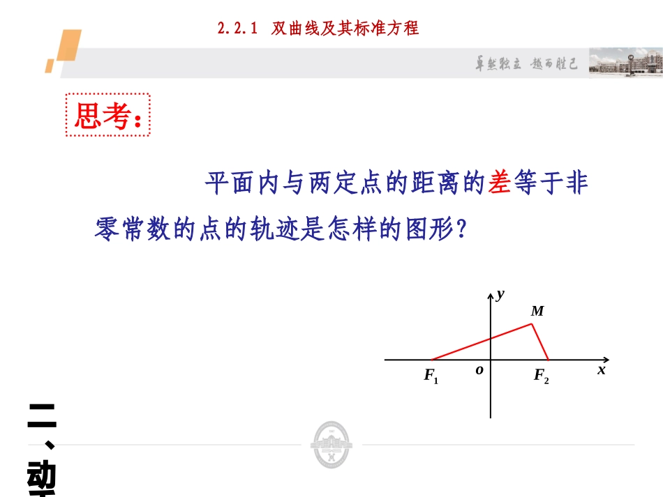 双曲线及其标准方程-高中数学选修-全套课件（人教A版）_第3页