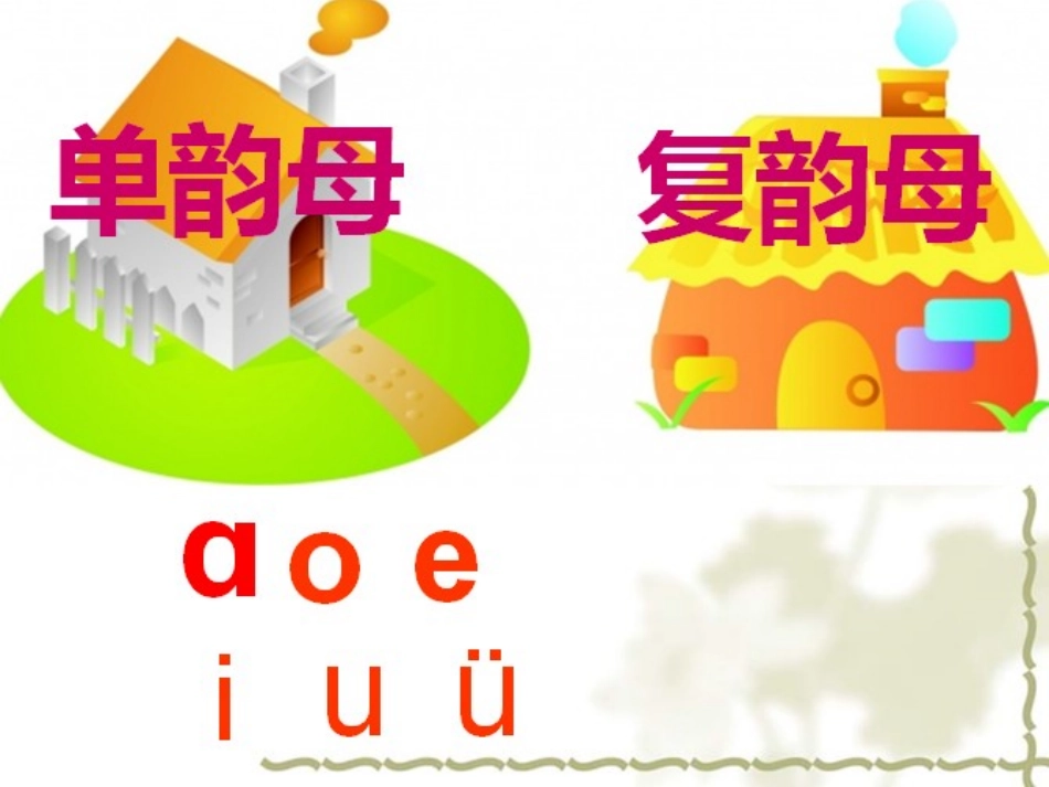 汉语拼音之复韵母《aoouiu》_第2页