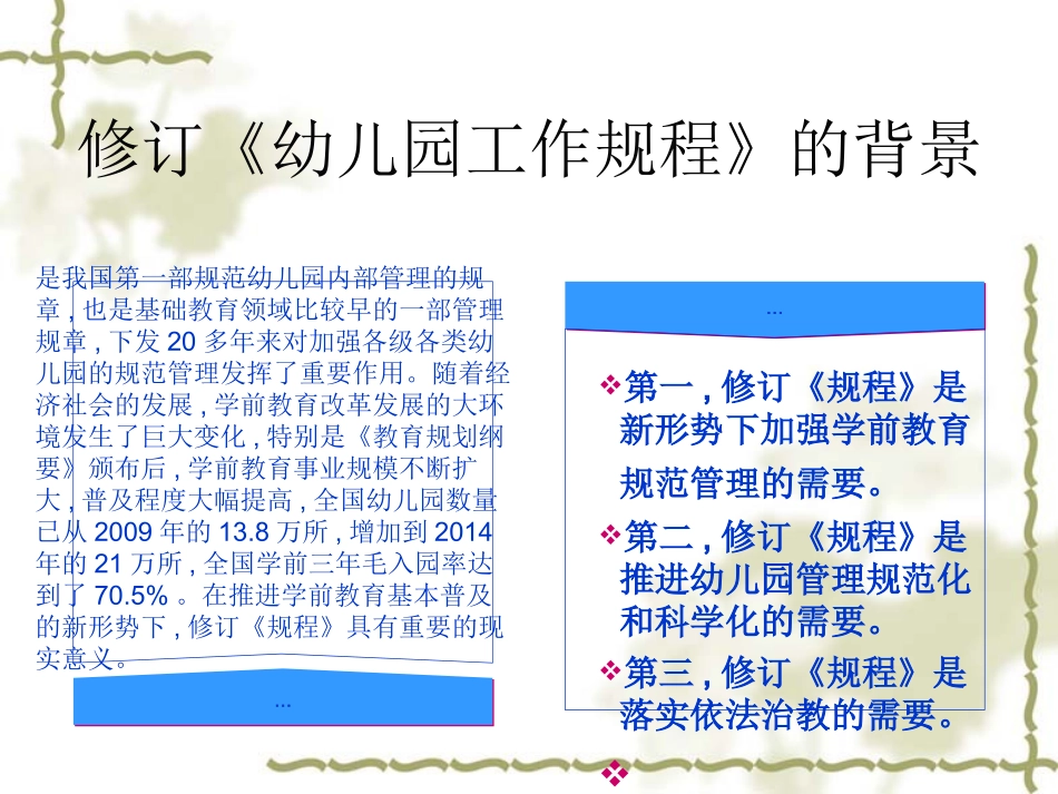 幼儿园工作规程解读_第2页