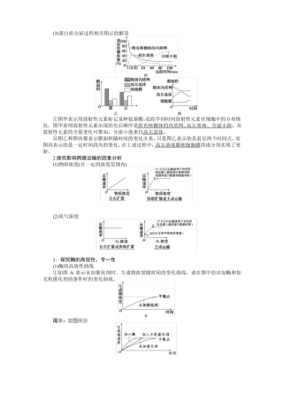 高中生物所有曲线图