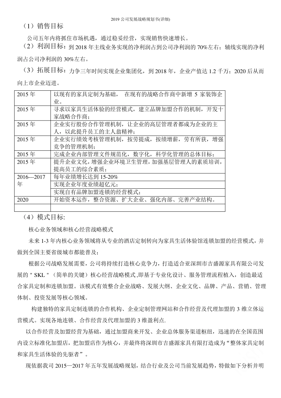 2019公司发展战略规划书详细_第3页