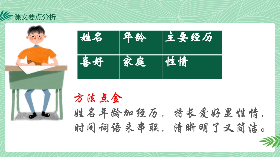 学写小传PPT_第2页