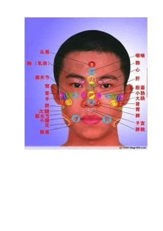 面诊就是透过面部反射区知道脏腑疾病及健康状况的诊法