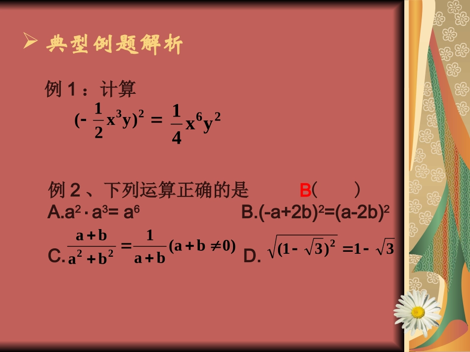 整式及其运算复习_第3页