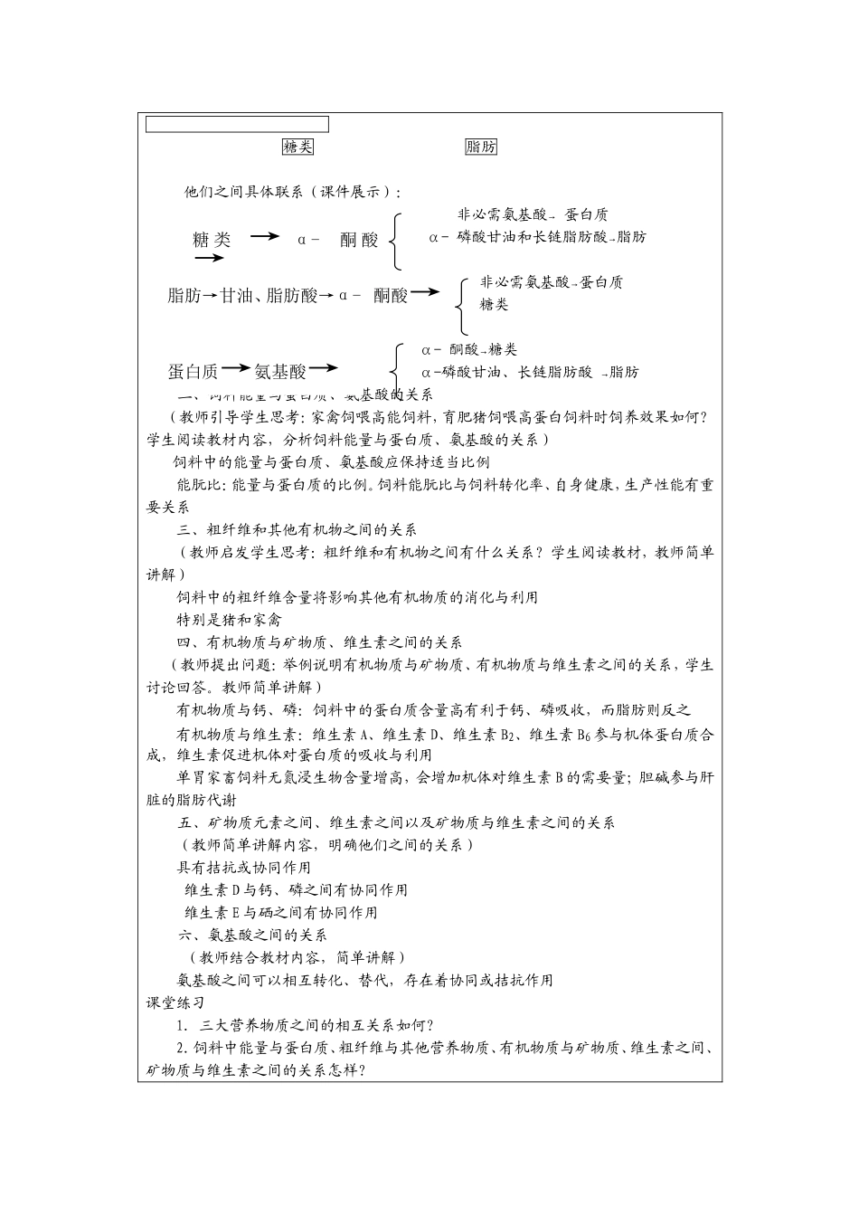 第十节各种营养物质在机体中的相互关系_第2页