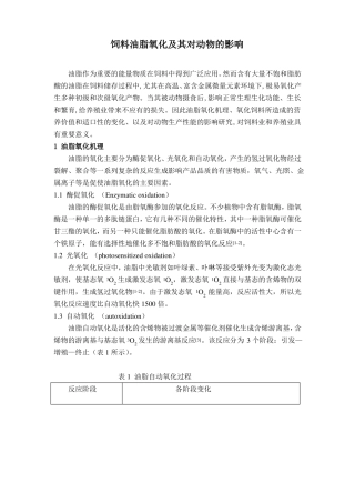 饲料油脂氧化及其对动物的影响-20187