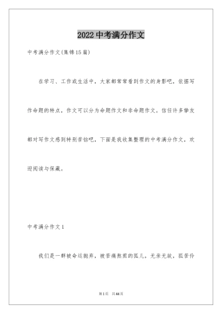 2024中考满分作文_257