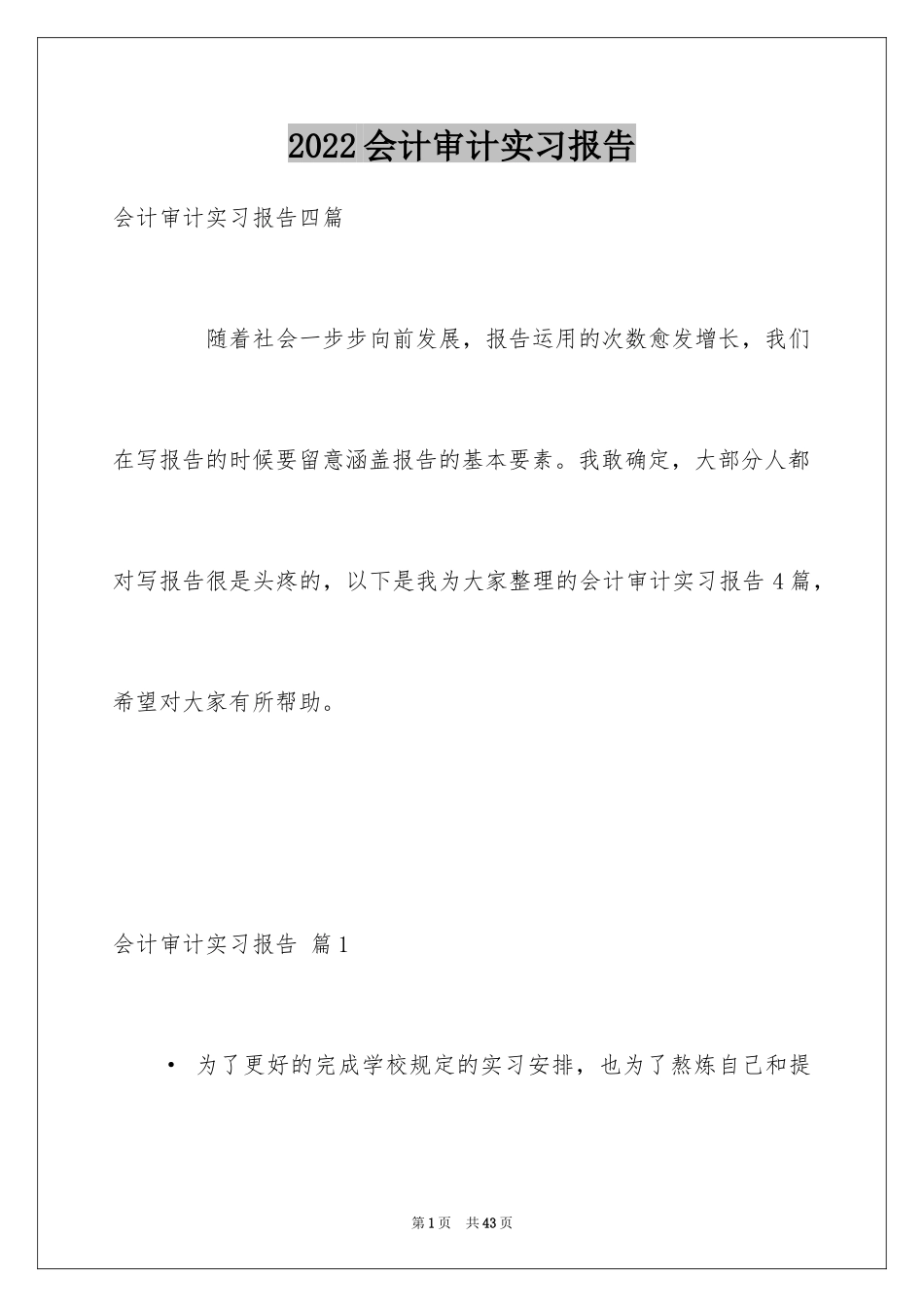 2024会计审计实习报告_2_第1页