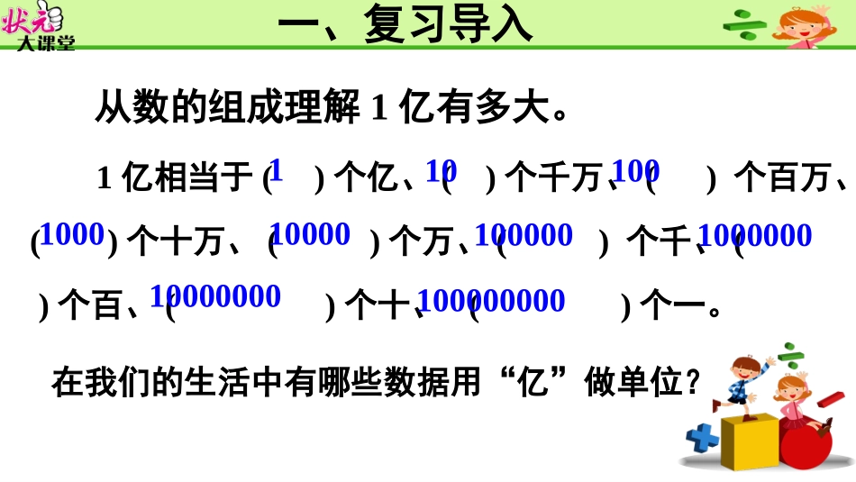 综合与实践1亿有多大_第2页