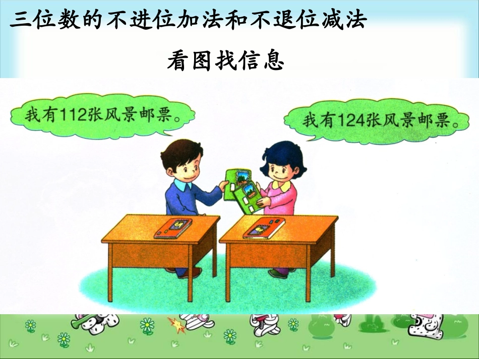 《三位数的不进位加法和不退位减法》教学课件_第2页