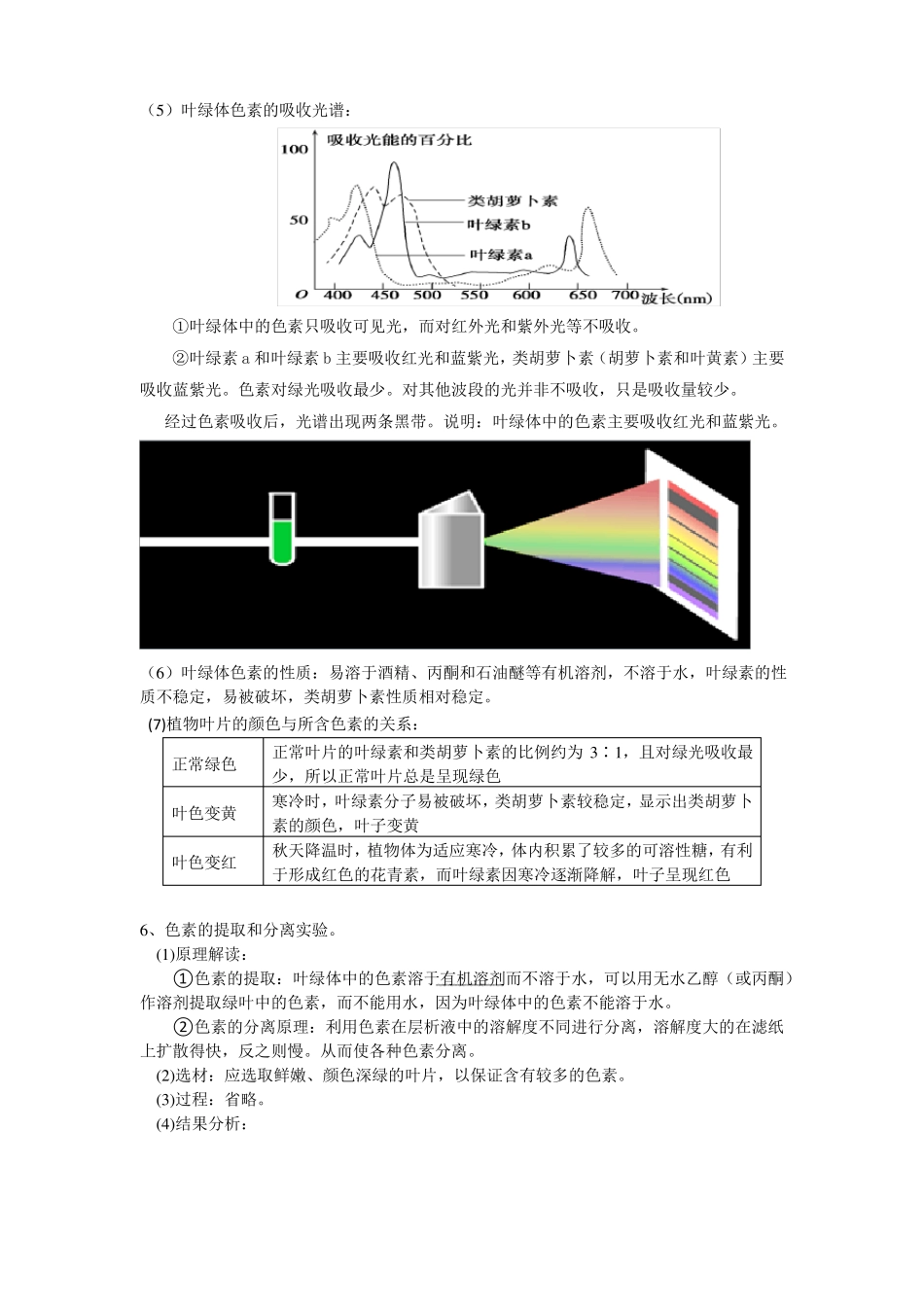 高中生物必修1光合作用知识点全面总结20_第2页