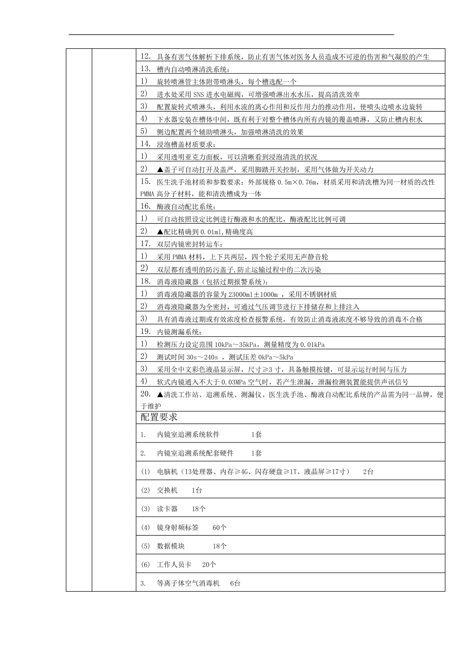 项目需求内窥镜清洗消毒追溯系统_第3页