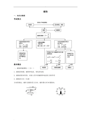 高中物理--磁场专题