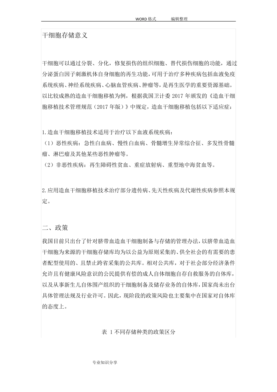 2018年干细胞存储行业设计研究报告_第2页