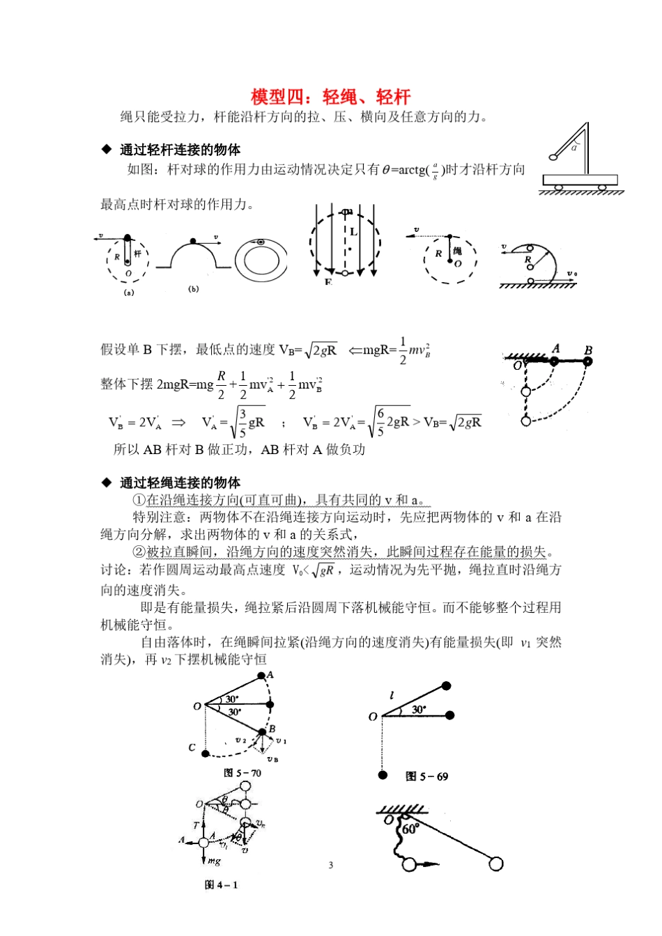 高考常用24个物理模型_第3页