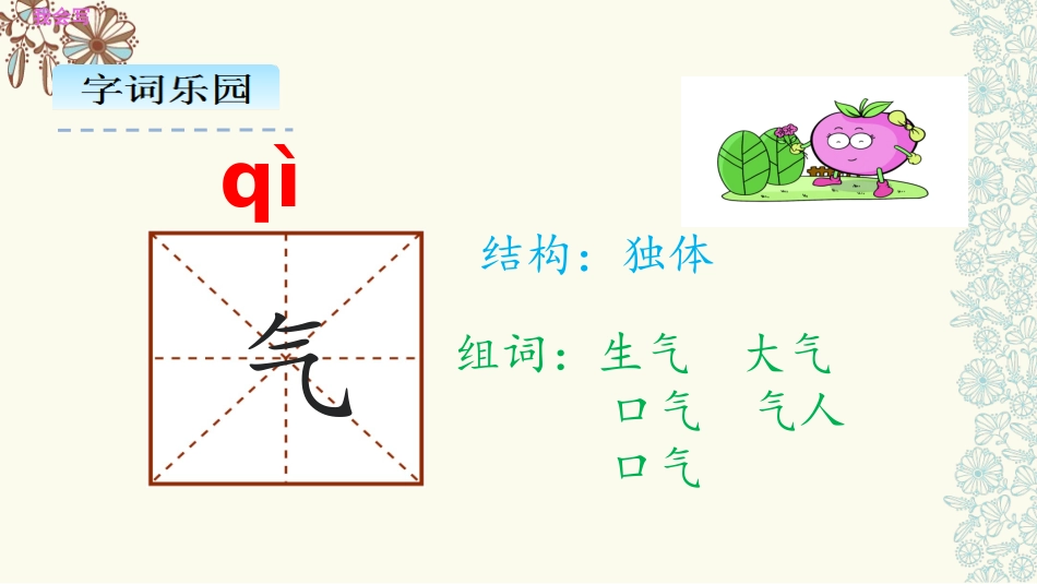 部编版一年级语文《小青蛙》第二课时_第3页