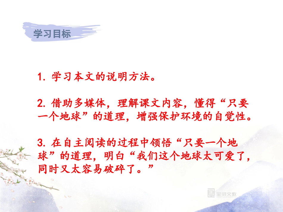 《只有一个地球》课件_第2页