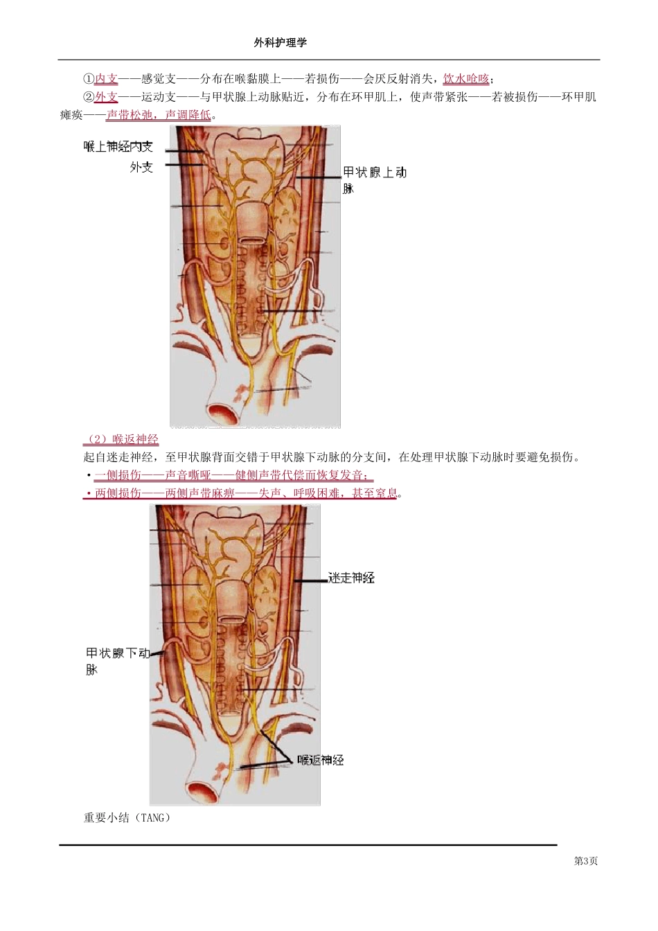 颈部疾病病人的护理_第3页