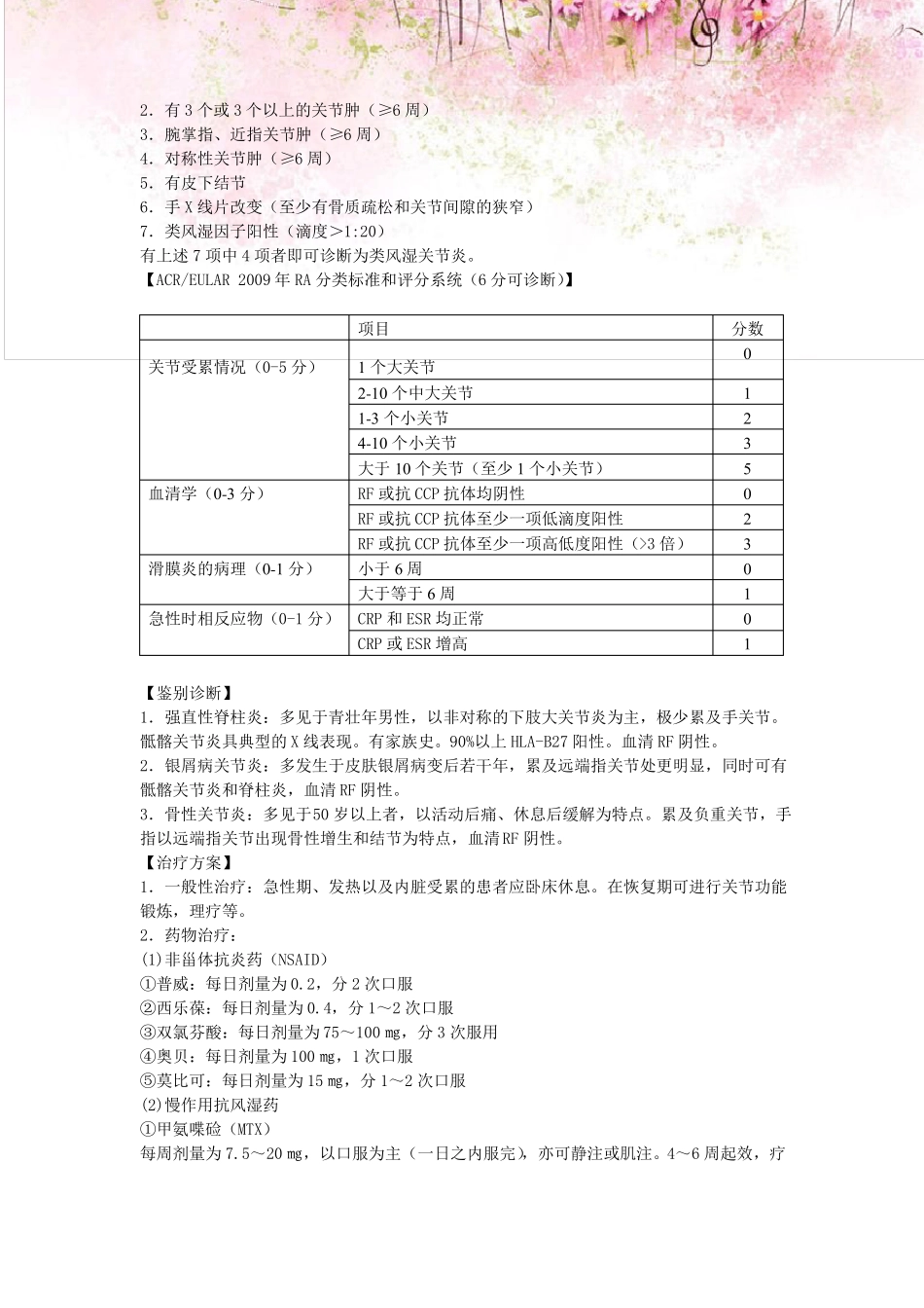 风湿免疫科常见疾病诊疗常规_第2页