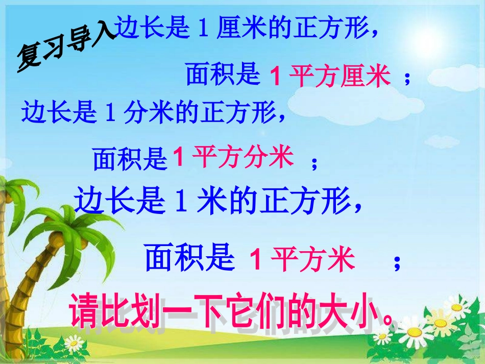 人教版四年级上册数学《公顷和平方千米》课件_第2页