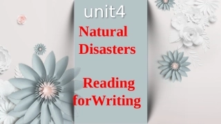 新人教版必修一unit4readingforwriting课件（48张）