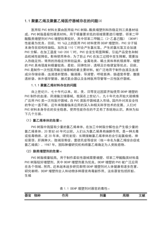 震惊含有DEHP塑化剂的聚氯乙烯竟被广泛用于医疗器械