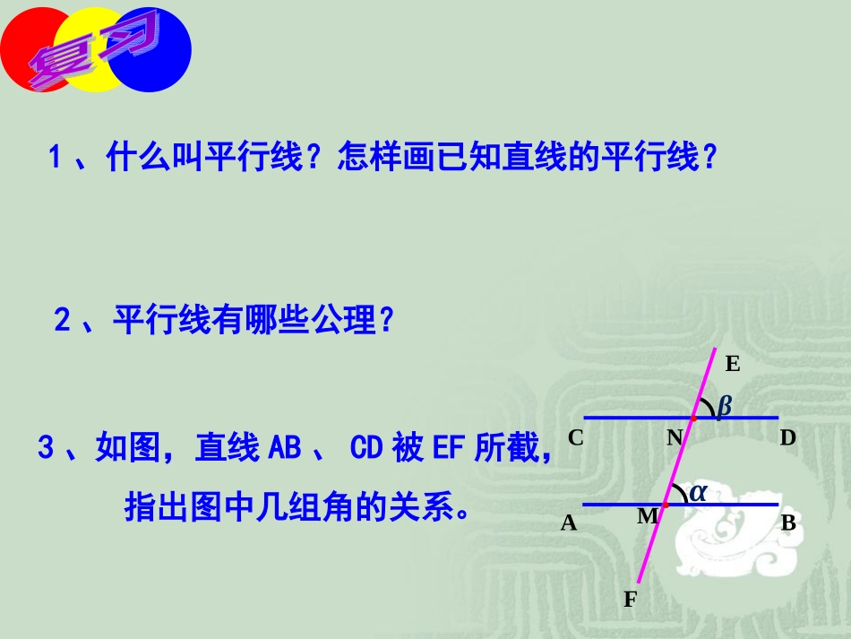 平行线的性质()（）_第2页