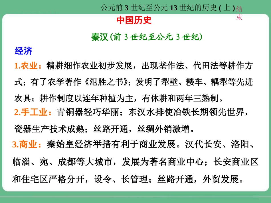 历史分期2公元前3世纪至公元13世纪的历史(上)_第2页