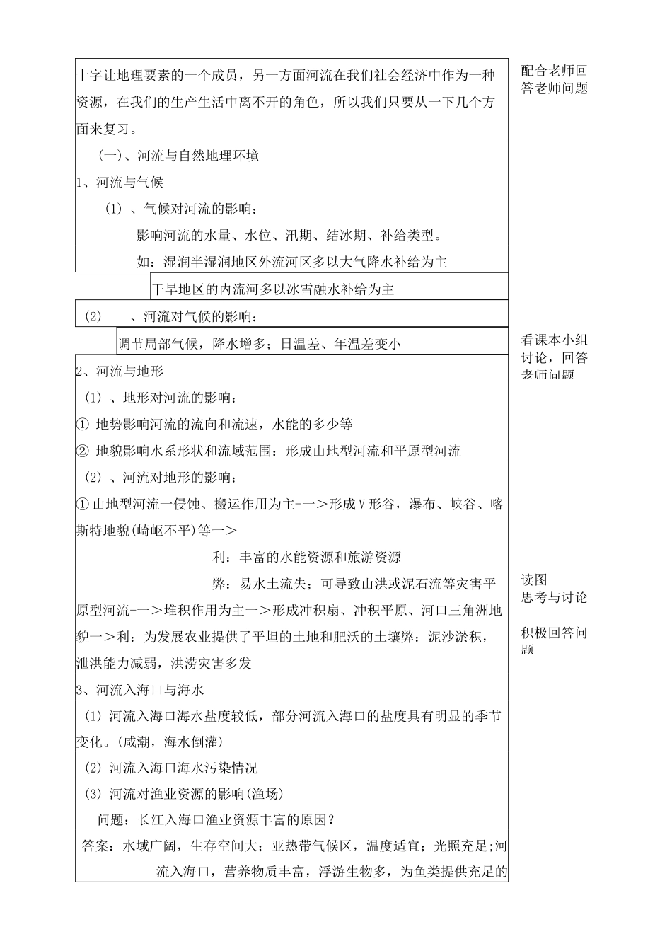 高三地理河流专题优质课教案_第3页