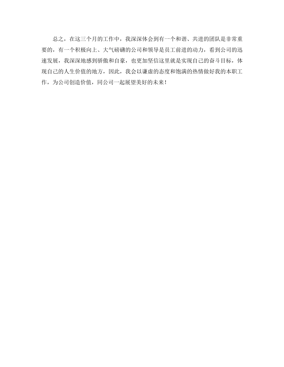 试用员工转正工作总结格式 _第2页