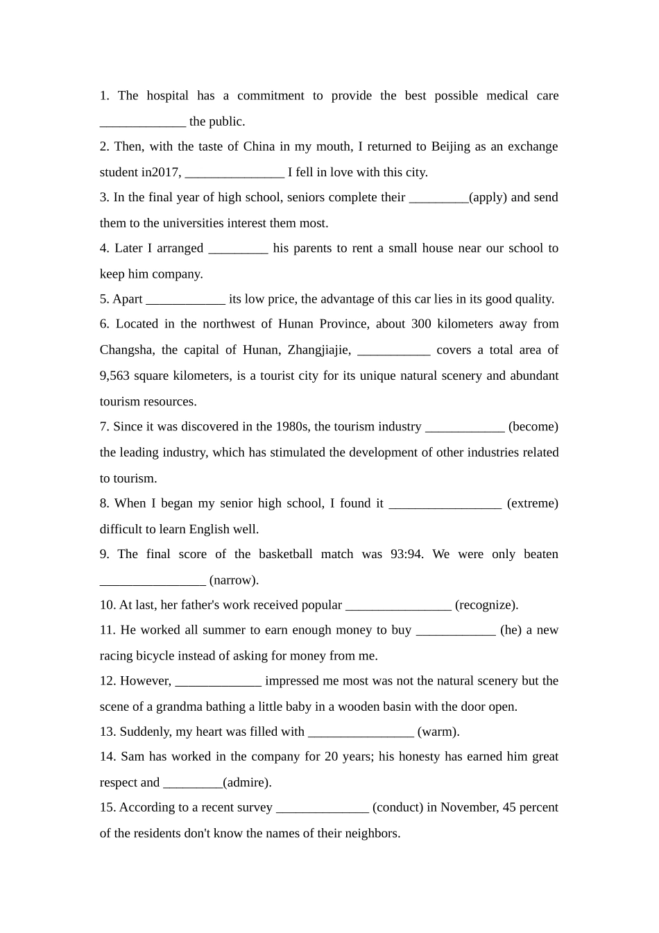 第二单元语法填空_第1页