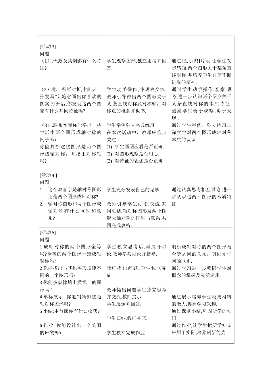 轴对称教学设计_第2页