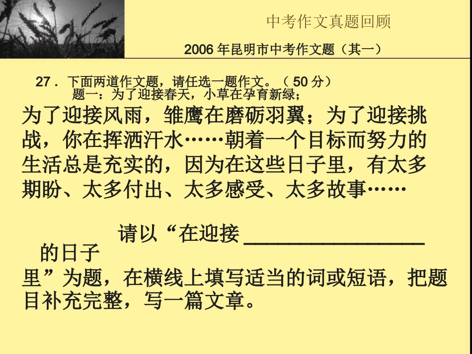 中考作文指导(公开课)_第3页