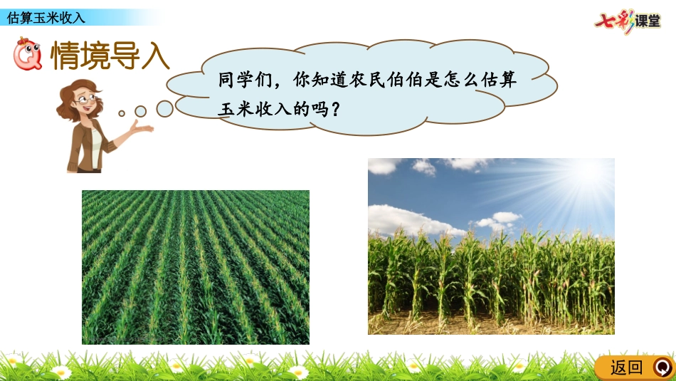 估算玉米收入 ()_第2页