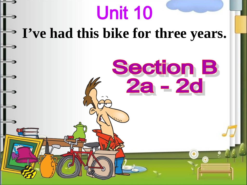 人教版新目标八年级下册第十单元SectionB2a-2d_第1页