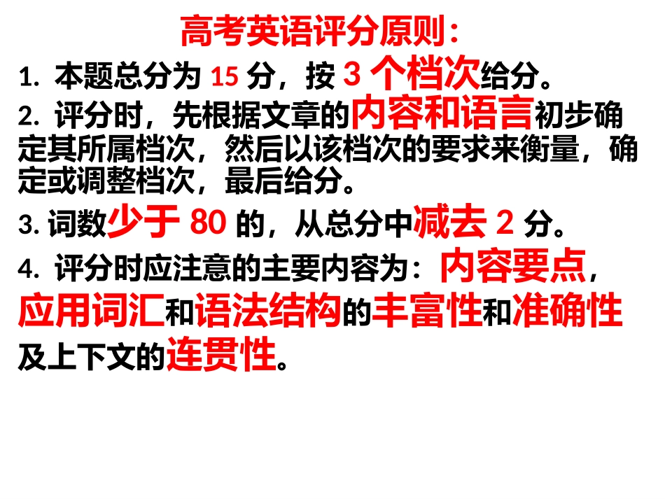 高考英语作文书信高分策略_第3页